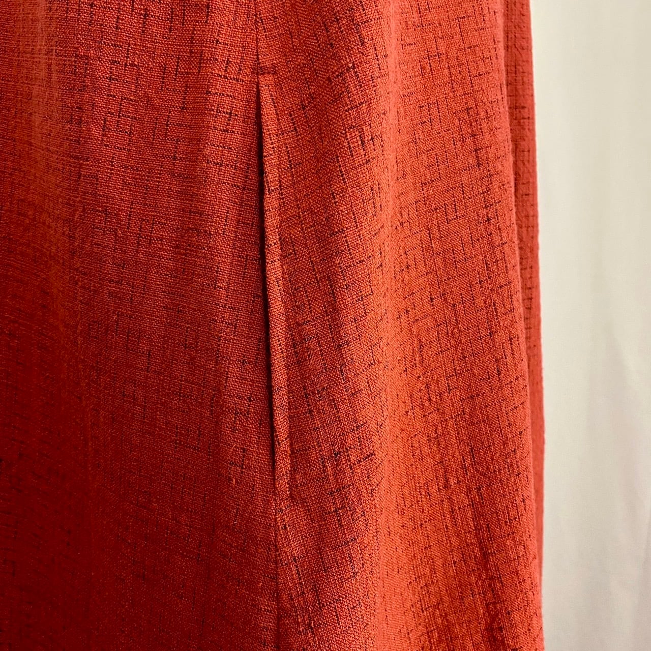 252041 前ファスナーのノースリーブワンピース 2カラー 遠州織物 たてよこ絣