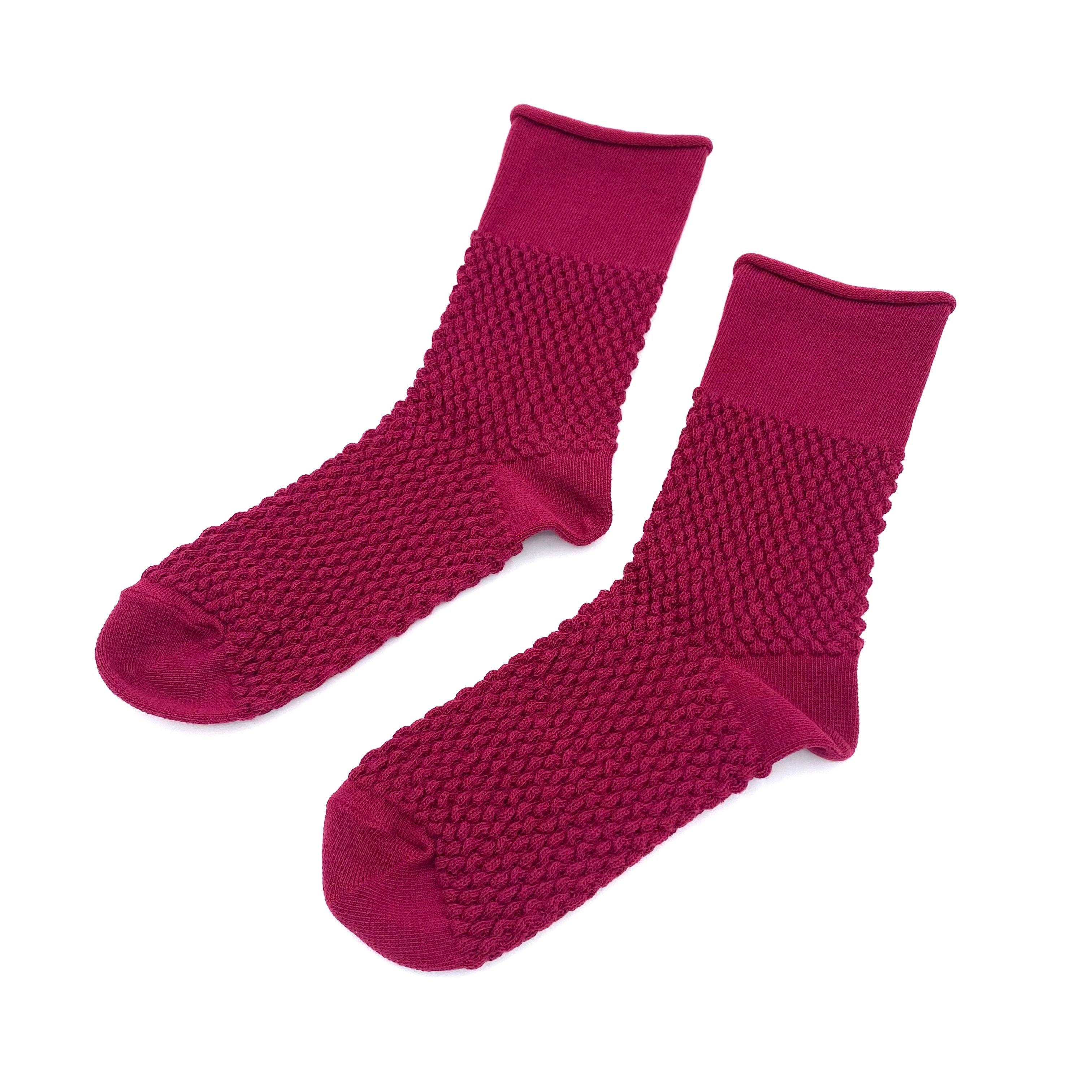 KU2401 ポコポコくつ下 ゴムなしくつ下 4カラー 新潟