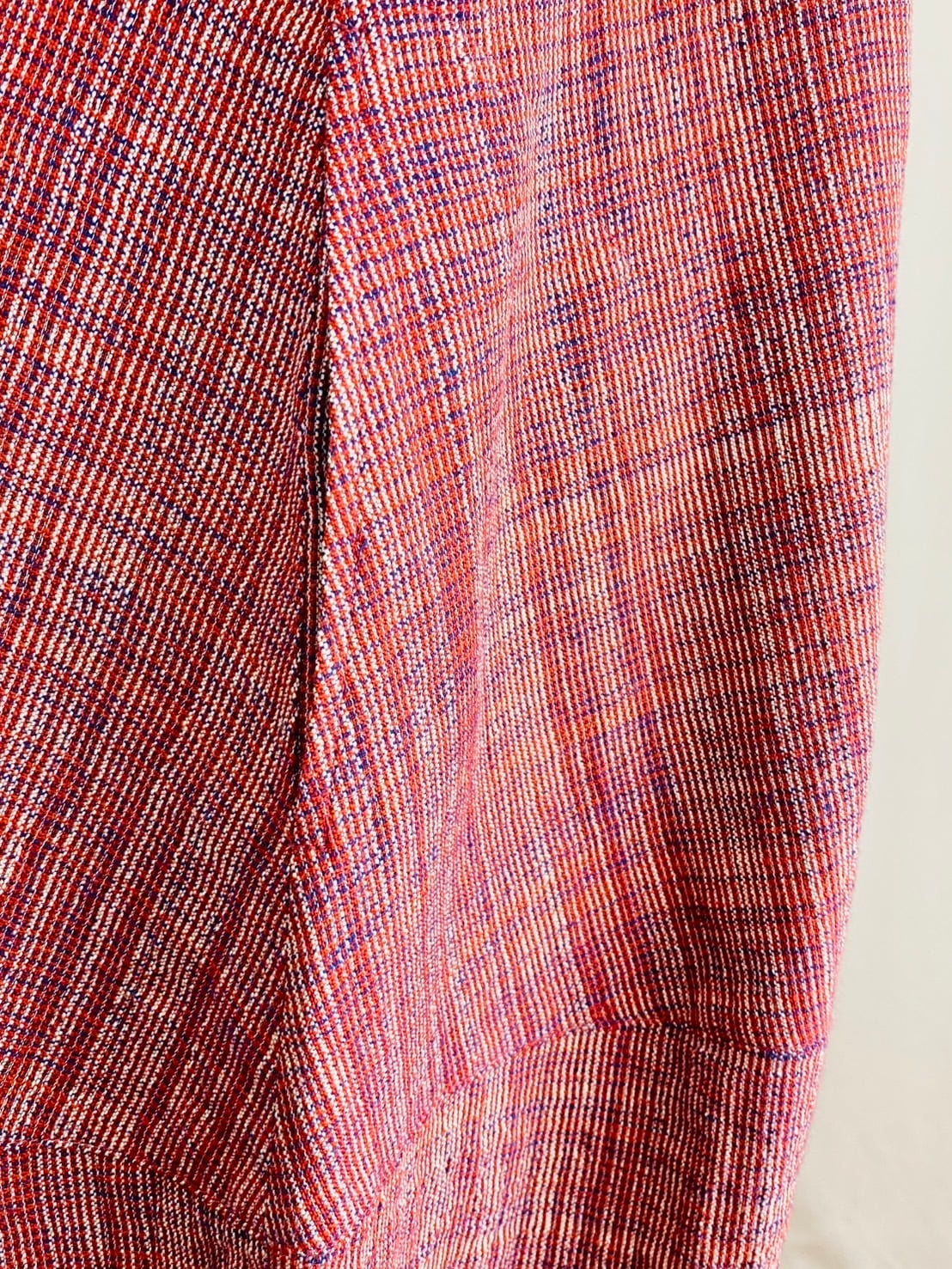 232011 切替ビッグワンピース 2カラー 遠州織物 うすで逆スラブストライプ