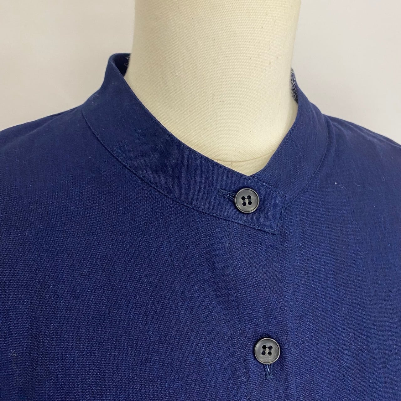 252059 ドルマンスリーブのロングブラウス 2カラー 岡山デニム