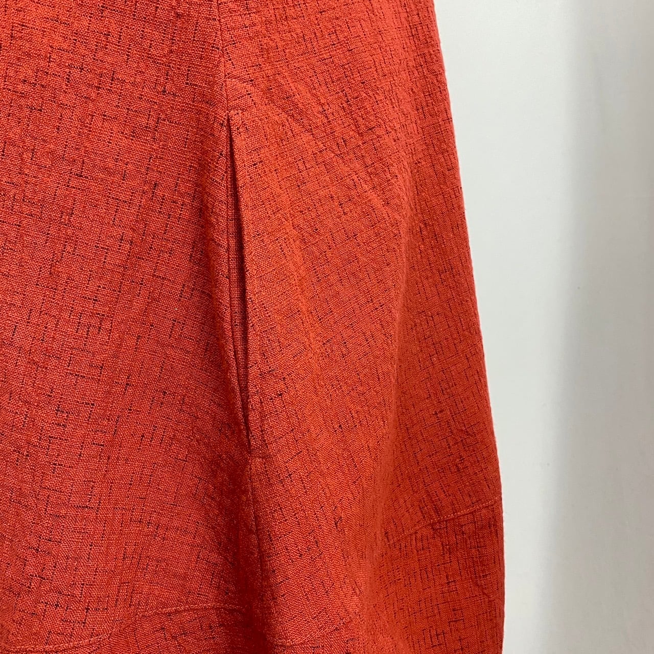 252031 切替ビッグワンピース(長袖) 遠州織物 たてよこ絣