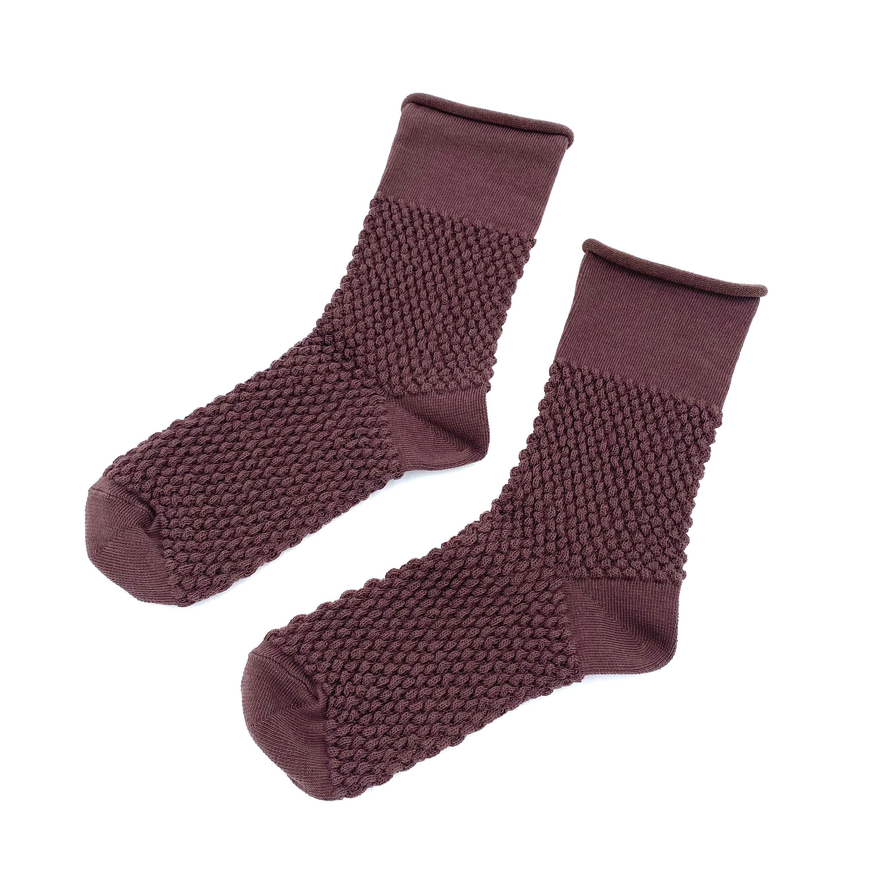 KU2401　ポコポコくつ下　ゴムなしくつ下　4カラー　新潟