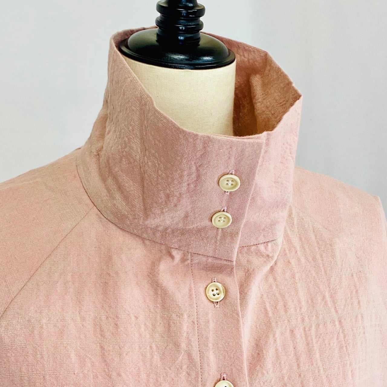 241011　ボレロ風ジャケット　3カラー　遠州織物　うすで逆スラブ