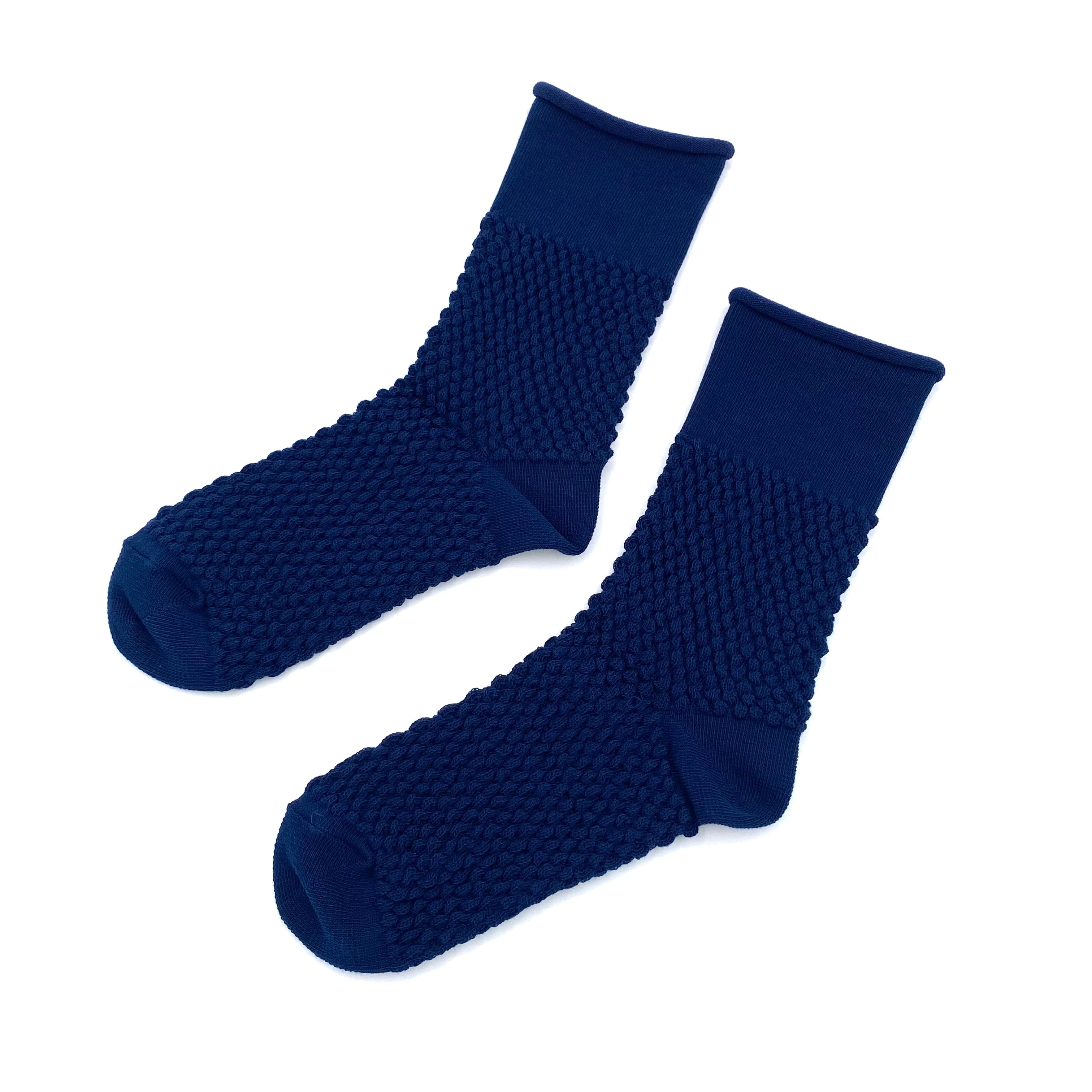 KU2401　ポコポコくつ下　ゴムなしくつ下　4カラー　新潟