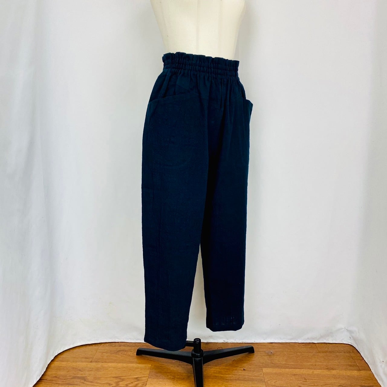 245051   ヨーク切替えパンツ　3カラー　遠州織物　逆スラブシャンブレー